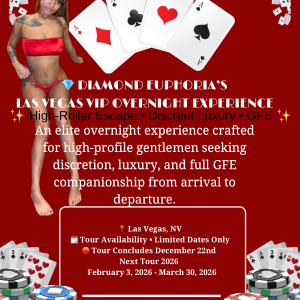 Diamond Euphoria’s Private Las Vegas VIP Overnight Tour 💎