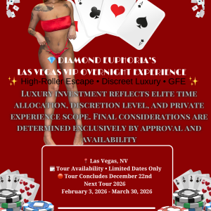 Diamond Euphoria’s Private Las Vegas VIP Overnight Tour 💎
