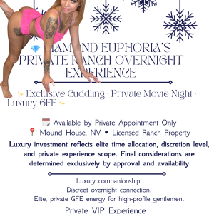 Diamond Euphoria’s Private Ranch Overnight Experience ✨ Exclusive Cuddle