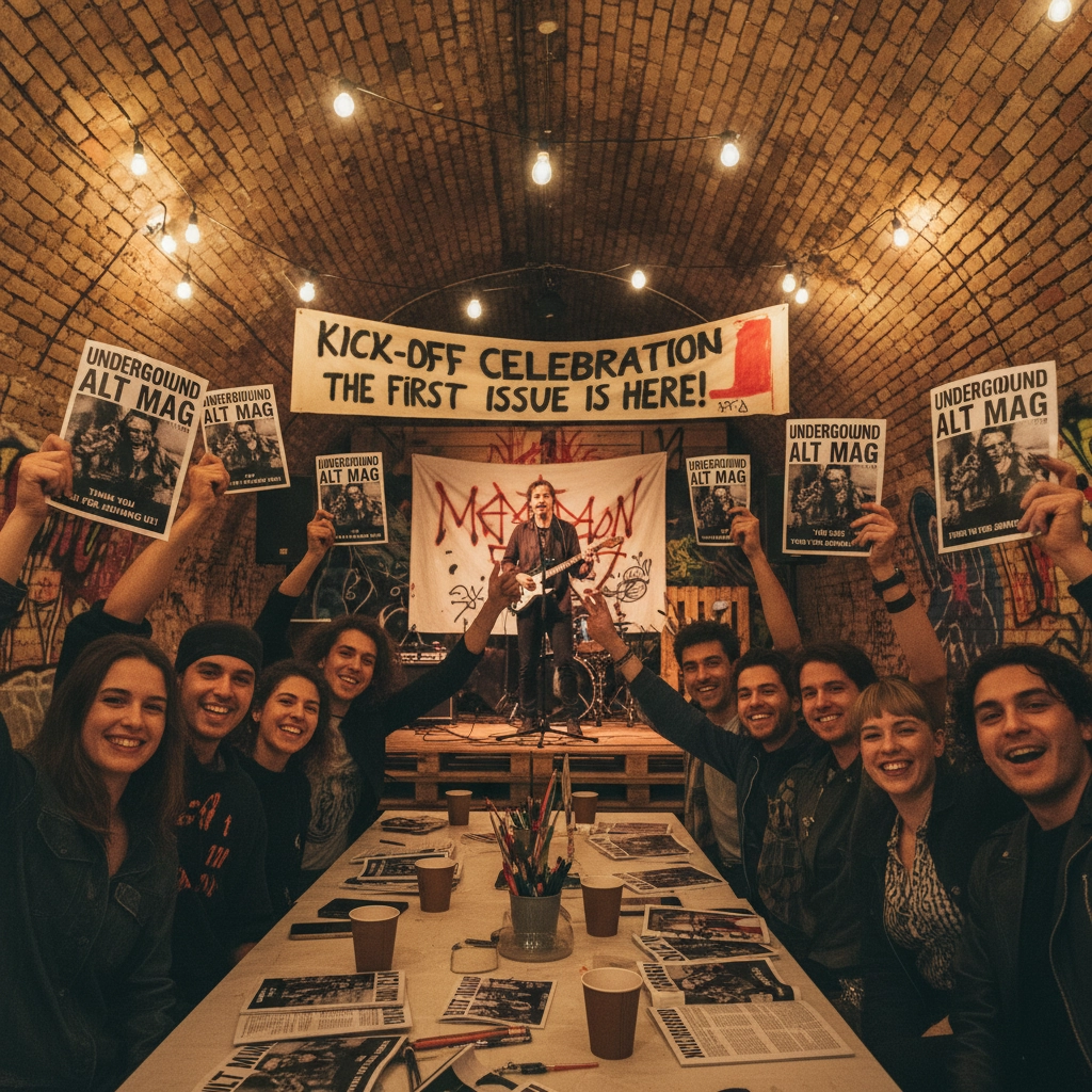 Kicking Off Underground Alt Mag's First Issue